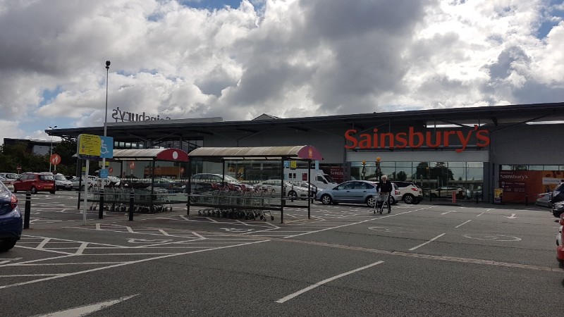 Sainsbury's store at Orbital Retail Park