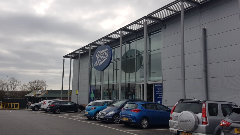Boots store at Calcot retail centre, Reading